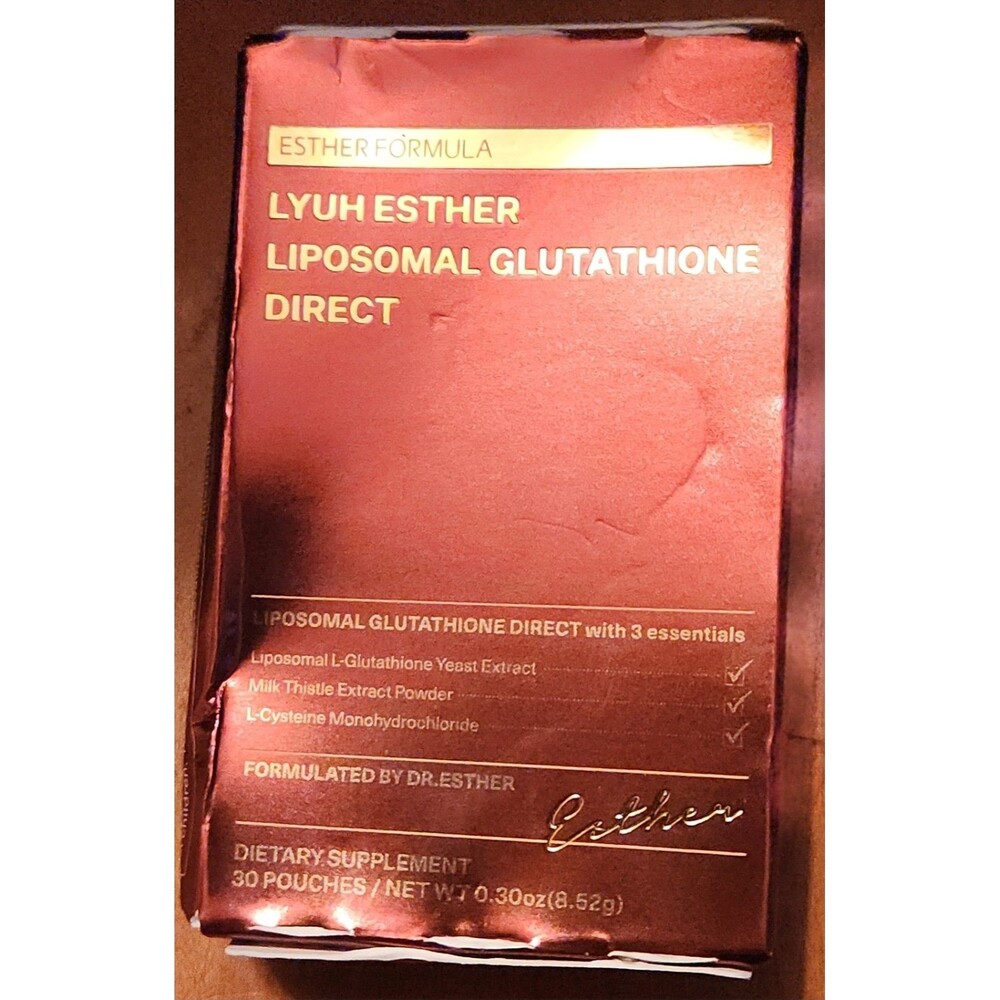 Esther Formula Liposomal Glutathione Direct Powder Supplement 30 Pouches